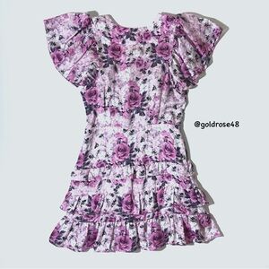 LoveShackFancy Higgins dress in Sandy Pink Shores
